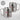 Ich brauche mal ’ne Muhnute – Karabinerbecher 330 ml – Silber/Silber – Ohne Deckel – Ansicht 3 #farbe_silber-silber