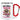 Anti-Stress Tasse für Dramaqueens – Karabinerbecher 330 ml – Weiß/Rot – Ohne Deckel – Ansicht 1 #farbe_weiss-rot