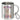 No Prob-Lama – Edelstahlbecher 400 ml – Silber – Mit Karabiner – Ansicht 1 #farbe_silber