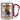 Anti-Stress Tasse für Ingenieure – Karabinerbecher 330 ml – Silber/Rot – Ohne Deckel – Ansicht 1 #farbe_silber-rot