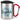 Lieblings-Erzieher – Karabinerbecher 330 ml – Silber/Rot – Mit Deckel – Ansicht 1 #farbe_silber-rot