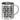 Seitdem ich stilles Wasser von Gorbatschow trinke, startet der Tag viel besser – Edelstahlbecher 400 ml – Silber – Ohne Deckel und Karabiner – Ansicht 1 #farbe_silber