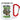 Anti-Stress Tasse für Camper – Karabinerbecher 330 ml – Weiß/Rot – Ohne Deckel – Ansicht 1 #farbe_weiss-rot
