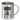 Schonend behandeln, diese Kollegin ist seit 20 Jahren im Dienst – Jubiläum – Edelstahlbecher 400 ml – Silber – Ohne Deckel und Karabiner – Ansicht 1 #farbe_silber