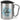 Lieblings-Sohn – Karabinerbecher 330 ml – Silber/Silber – Mit Deckel – Ansicht 1 #farbe_silber-silber
