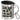 Ich bin in Rente, ich muss gar nichts – Edelstahlbecher 400 ml – Silber – Mit Deckel und Karabiner – Ansicht 1 #farbe_silber