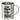 Ich habe zwei Titel: Mama und Oma – und ich rocke sie beide – Edelstahlbecher 400 ml – Silber – Ohne Deckel und Karabiner – Ansicht 1 #farbe_silber