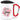 Lieblings-Oma – Karabinerbecher 330 ml – Weiß/Rot – Mit Deckel – Ansicht 1 #farbe_weiss-rot