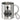 So sieht die beste Trainerin der Welt aus! – Edelstahlbecher 400 ml – Silber – Mit Karabiner – Ansicht 1 #farbe_silber