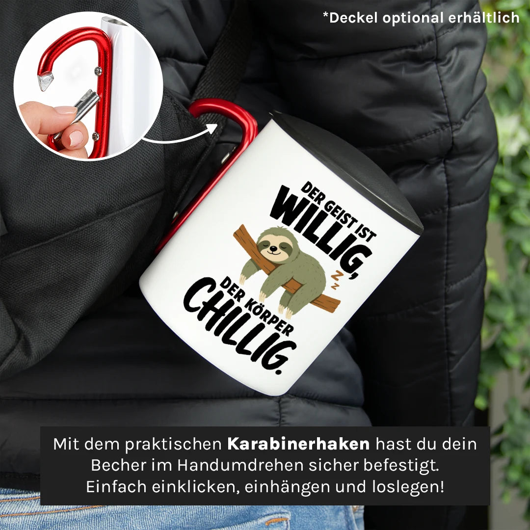 Dein Lieblingsbecher darf mit