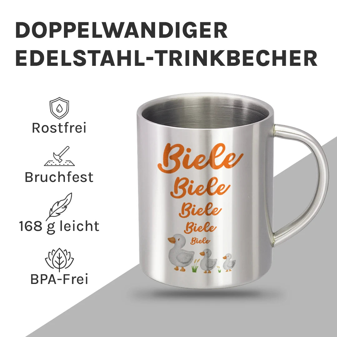 Ein kleiner Gruß bei jedem Schluck