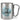 Lieblings-Onkel – Karabinerbecher 330 ml – Silber/Silber – Ohne Deckel – Ansicht 1 #farbe_silber-silber