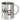Zu Vino sag ich nie no – Edelstahlbecher 400 ml – Silber – Ohne Deckel und Karabiner – Ansicht 1 #farbe_silber
