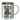 Anti-Stress Tasse fürs Häkeln – Edelstahlbecher 400 ml – Silber – Ohne Deckel und Karabiner – Ansicht 1 #farbe_silber