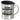 Ich bin Weltenbummler, was ist deine Superkraft? – Edelstahlbecher 400 ml – Silber – Mit Deckel – Ansicht 1 #farbe_silber
