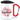 Lieblings-Erzieherin – Karabinerbecher 330 ml – Weiß/Rot – Mit Deckel – Ansicht 1 #farbe_weiss-rot