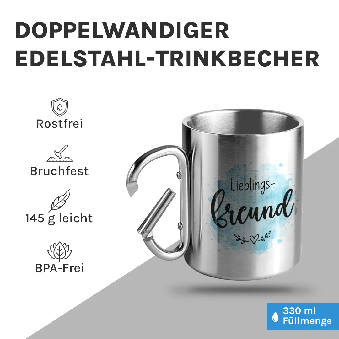 Ein kleiner Gruß bei jedem Schluck