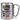 Love knows no gender, color or age – Karabinerbecher 330 ml – Silber/Silber – Ohne Deckel – Ansicht 1 #farbe_silber-silber