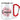 Lieblings-Cousine – Karabinerbecher 330 ml – Weiß/Rot – Ohne Deckel – Ansicht 1 #farbe_weiss-rot