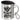 Glück ist, einen Freund wie dich zu haben! – Edelstahlbecher 400 ml – Silber – Mit Deckel und Karabiner – Ansicht 1 #farbe_silber