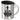So sieht die beste Professorin der Welt aus! – Edelstahlbecher 400 ml – Silber – Mit Deckel – Ansicht 1 #farbe_silber