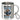 Anti-Stress Tasse für Montage – Edelstahlbecher 400 ml – Silber – Mit Karabiner – Ansicht 1 #farbe_silber