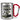 Heute keine Verbindung zu meinem E-LAN – Karabinerbecher 330 ml – Silber/Rot – Ohne Deckel – Ansicht 1 #farbe_silber-rot