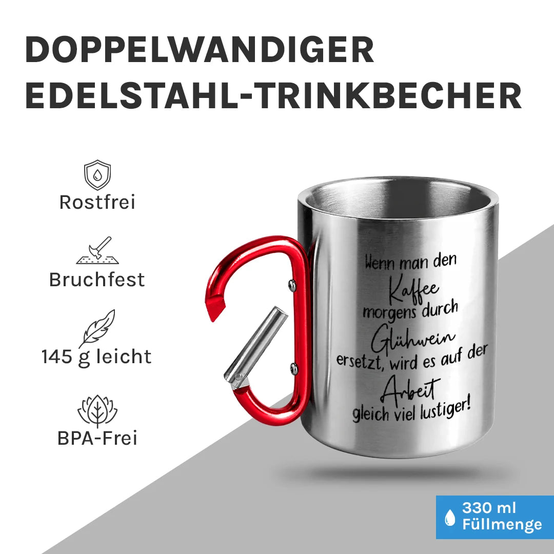 Ein kleiner Gruß bei jedem Schluck