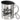 Herrchens Trinknapf – Edelstahlbecher 400 ml – Silber – Mit Deckel und Karabiner – Ansicht 1 #farbe_silber
