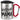 Weltbeste Mama – Karabinerbecher 330 ml – Silber/Rot – Mit Deckel – Ansicht 1 #farbe_silber-rot