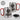 Ich bin Zwillingsmama, was ist deine Superkraft? – Karabinerbecher 330 ml – Silber/Rot – Mit Deckel – Ansicht 3 #farbe_silber-rot