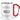 MILF – Flowers – Karabinerbecher 330 ml – Weiß/Rot – Ohne Deckel – Ansicht 1 #farbe_weiss-rot