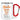 Biele – vierfacher Kultspruch – Karabinerbecher 330 ml – Weiß/Rot – Ohne Deckel – Ansicht 1 #farbe_weiss-rot