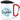 Lieblings-Erzieher – Karabinerbecher 330 ml – Weiß/Rot – Mit Deckel – Ansicht 1 #farbe_weiss-rot