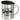 Endlich Schulkind – personalisiert – Edelstahlbecher 400 ml – Silber – Mit Deckel – Ansicht 1 #farbe_silber