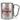 Lieblings-Pflegerin – Karabinerbecher 330 ml – Silber/Silber – Ohne Deckel – Ansicht 1 #farbe_silber-silber