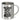 Muttertag ist vom 01.01. bis zum 31.12. – danke, Mama – Edelstahlbecher 400 ml – Silber – Ohne Deckel und Karabiner – Ansicht 1 #farbe_silber