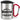 Wandercrew personalisiert mit Namen – Karabinerbecher 330 ml – Silber/Rot – Mit Deckel – Ansicht 1 #farbe_silber-rot