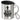 So sieht der beste Polizist der Welt aus! – Edelstahlbecher 400 ml – Silber – Mit Deckel und Karabiner – Ansicht 1 #farbe_silber