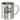 No drama lama – Edelstahlbecher 400 ml – Silber – Ohne Deckel und Karabiner – Ansicht 1 #farbe_silber