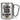 Liebe kennt kein Geschlecht – Karabinerbecher 330 ml – Silber/Silber – Ohne Deckel – Ansicht 1 #farbe_silber-silber