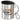 It’s Spritz o’clock – Edelstahlbecher 400 ml – Silber – Mit Deckel und Karabiner – Ansicht 1 #farbe_silber