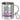 Der Zufall machte uns zu Kolleginnen, Spaß und Lachen zu Freundinnen – Edelstahlbecher 400 ml – Silber – Mit Karabiner – Ansicht 1 #farbe_silber