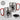 Level up your life – Karabinerbecher 330 ml – Silber/Rot – Mit Deckel – Ansicht 3 #farbe_silber-rot