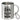 Lieber Papa, ich habe versucht, für dich das beste Geschenk zu finden – Edelstahlbecher 400 ml – Silber – Mit Karabiner – Ansicht 1 #farbe_silber