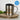 Blutgruppe Bier – Edelstahlbecher 400 ml – Silber – Mit Deckel – Ansicht 3 #farbe_silber
