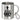 So sieht der beste Arzt der Welt aus! – Edelstahlbecher 400 ml – Silber – Mit Karabiner – Ansicht 1 #farbe_silber