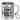 Outdoorbecher personalisiert mit Namen – Edelstahlbecher 400 ml – Silber – Mit Karabiner – Ansicht 1 #farbe_silber