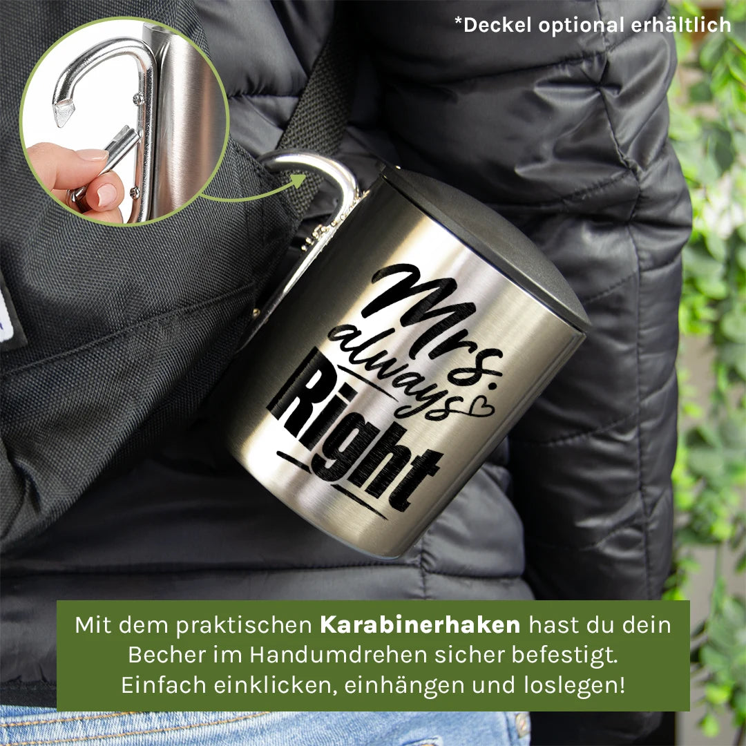 Dein Lieblingsbecher darf mit