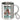 Anti-Stress Tasse fürs Nähen – Edelstahlbecher 400 ml – Silber – Mit Karabiner – Ansicht 1 #farbe_silber